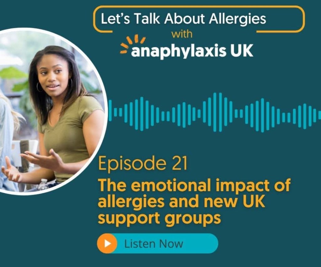 Amazing To Be A Guest Speaker On An Anaphylaxis UK&nbsp;Podcast!